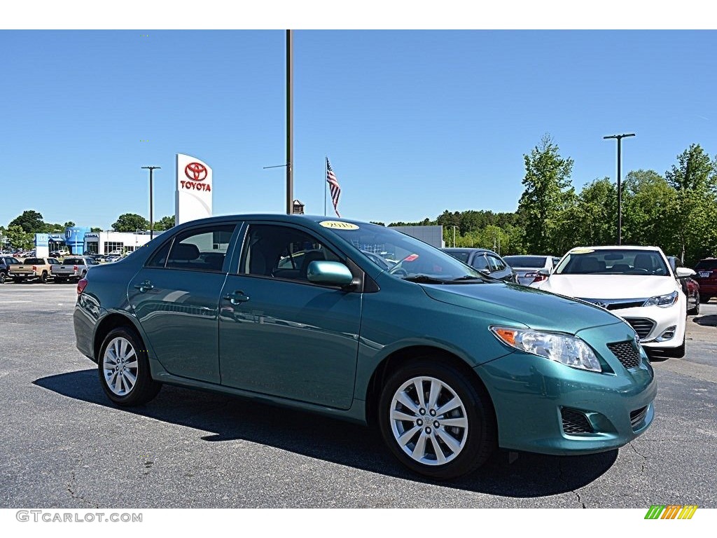 2010 Corolla LE - Capri Sea Metallic / Ash photo #1