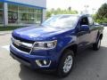 Laser Blue Metallic - Colorado LT Extended Cab 4x4 Photo No. 11