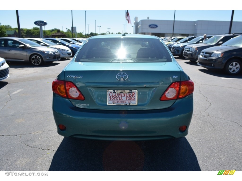 2010 Corolla LE - Capri Sea Metallic / Ash photo #4