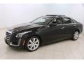 2016 Stellar Black Metallic Cadillac CTS 2.0T Luxury AWD Sedan  photo #3
