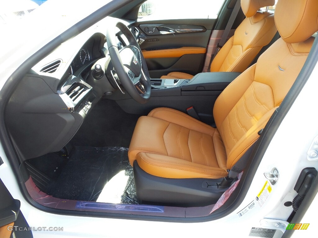 Cinnamon/Jet Black Interior 2017 Cadillac CT6 3.0 Turbo Luxury AWD Sedan Photo #120262203