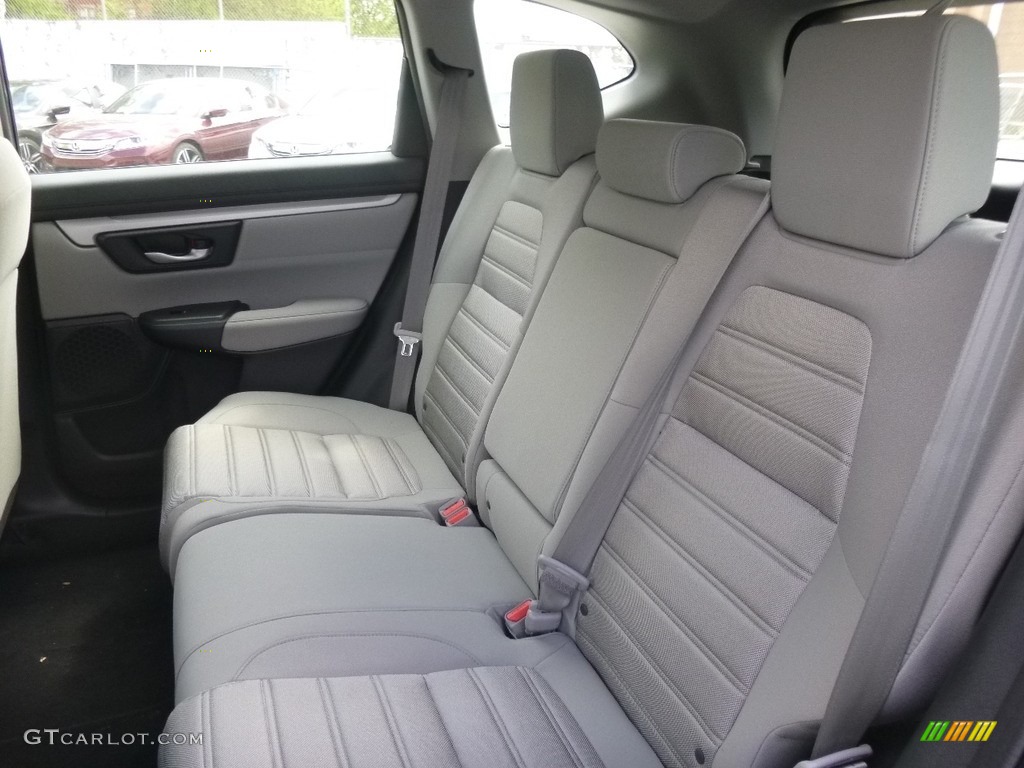 2017 CR-V LX AWD - Obsidian Blue Pearl / Gray photo #7