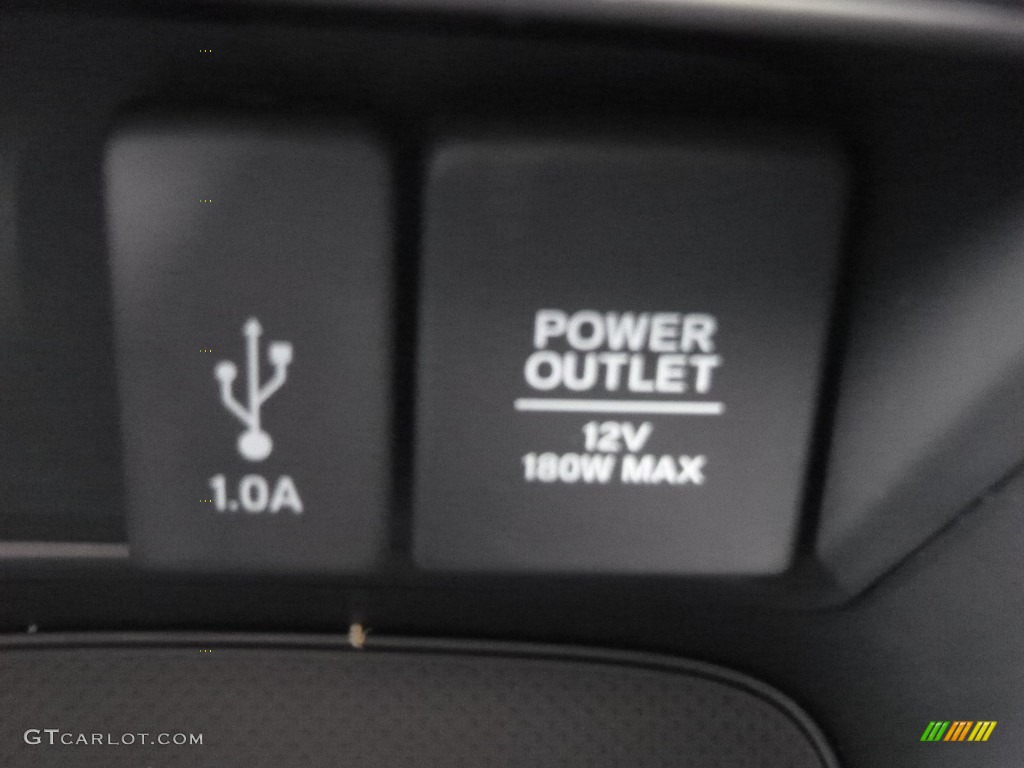 2017 CR-V LX AWD - Obsidian Blue Pearl / Gray photo #14