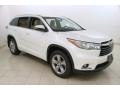 Blizzard Pearl White - Highlander Limited AWD Photo No. 1