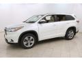 Blizzard Pearl White - Highlander Limited AWD Photo No. 3