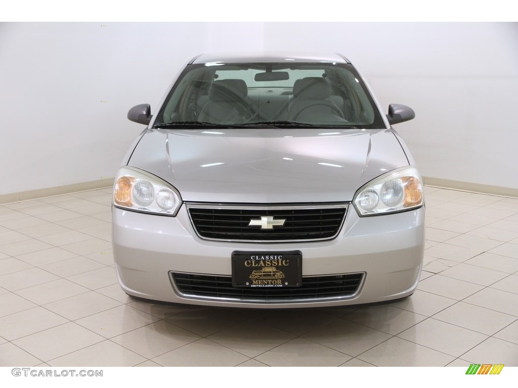2006 Malibu LS Sedan - Silverstone Metallic / Titanium Gray photo #2