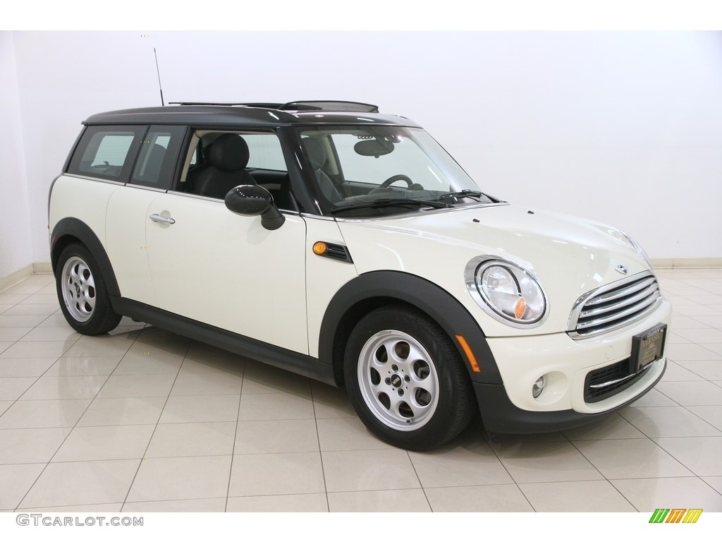 2014 Cooper Clubman - Pepper White / Carbon Black photo #1