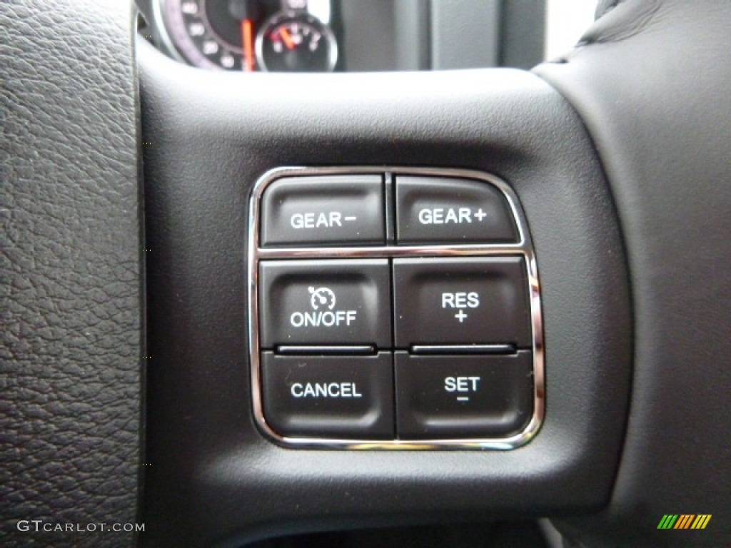 2017 1500 Big Horn Crew Cab 4x4 - Maximum Steel Metallic / Black/Diesel Gray photo #18