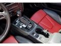 2012 Audi S5 Black/Magma Red Interior Transmission Photo