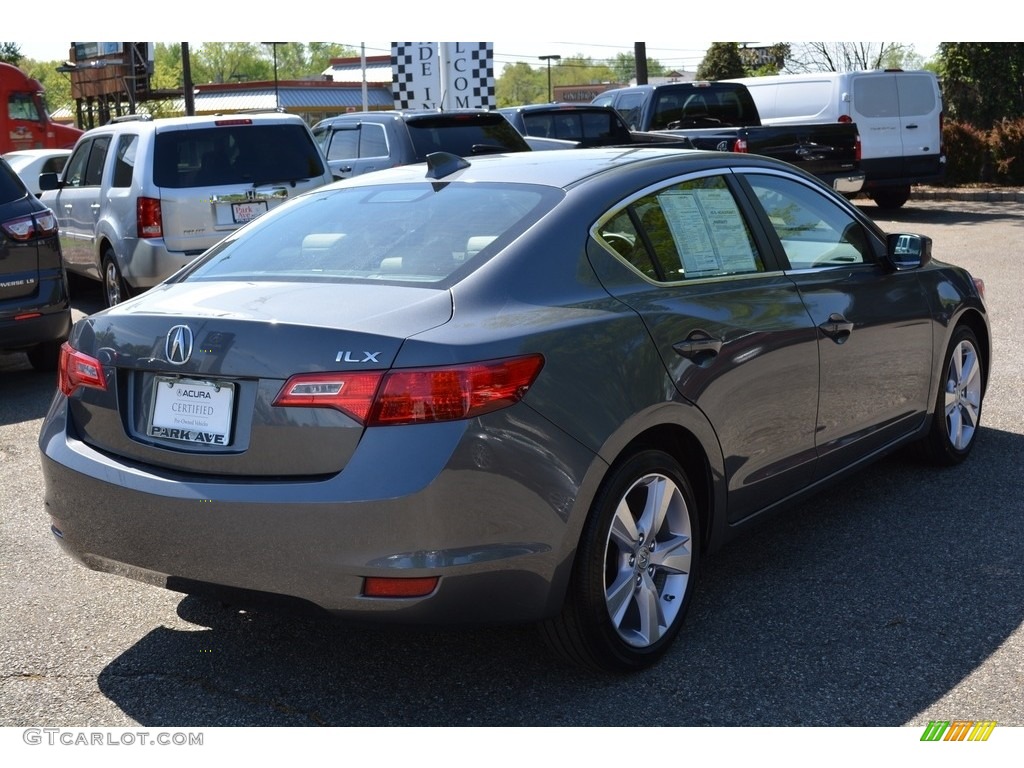 2014 ILX 2.0L Technology - Polished Metal Metallic / Parchment photo #3