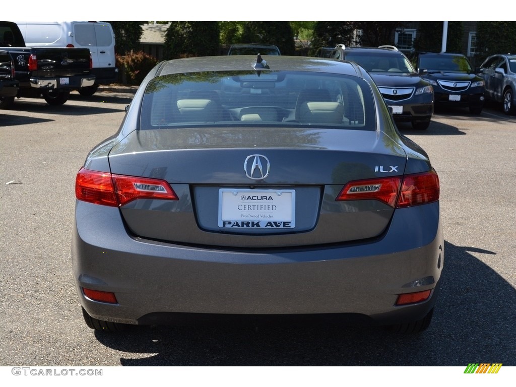 2014 ILX 2.0L Technology - Polished Metal Metallic / Parchment photo #4