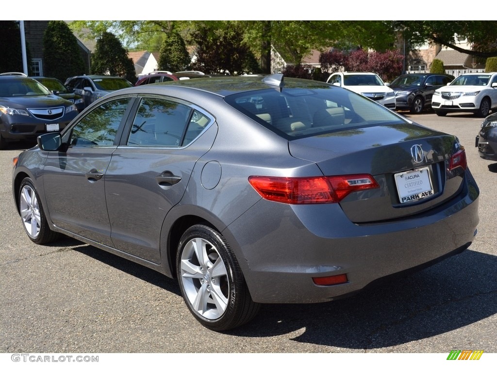 2014 ILX 2.0L Technology - Polished Metal Metallic / Parchment photo #5