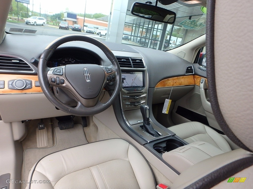 2013 MKX AWD - Ruby Red Tinted Tri-Coat / Medium Light Stone photo #18