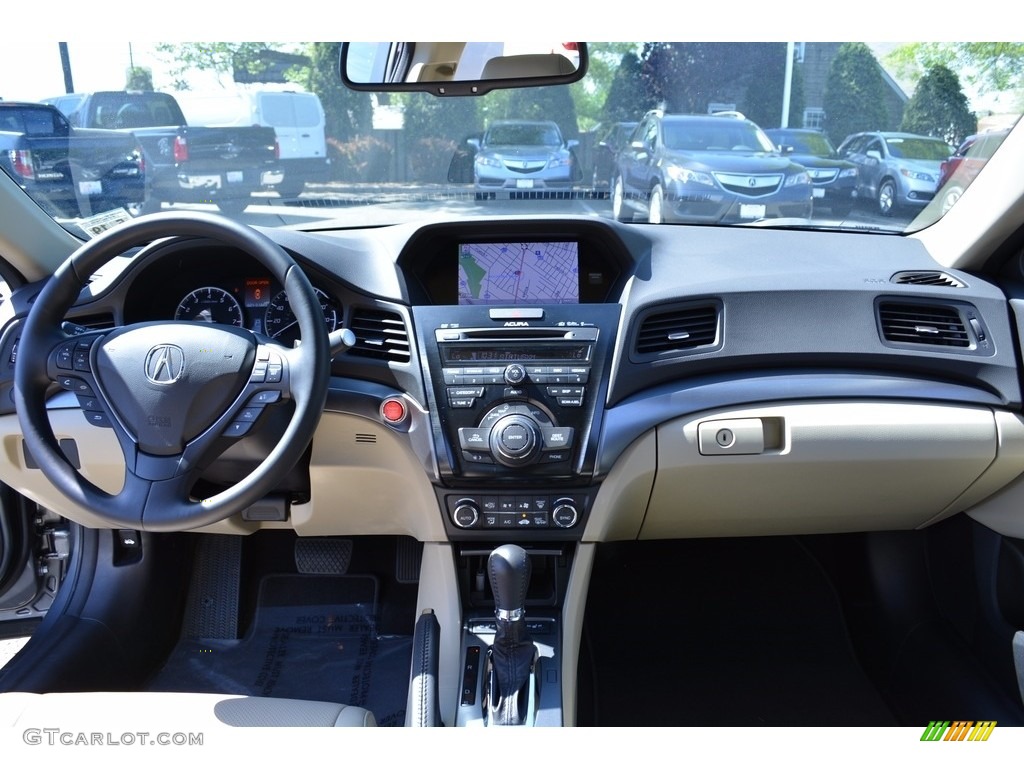 2014 ILX 2.0L Technology - Polished Metal Metallic / Parchment photo #15