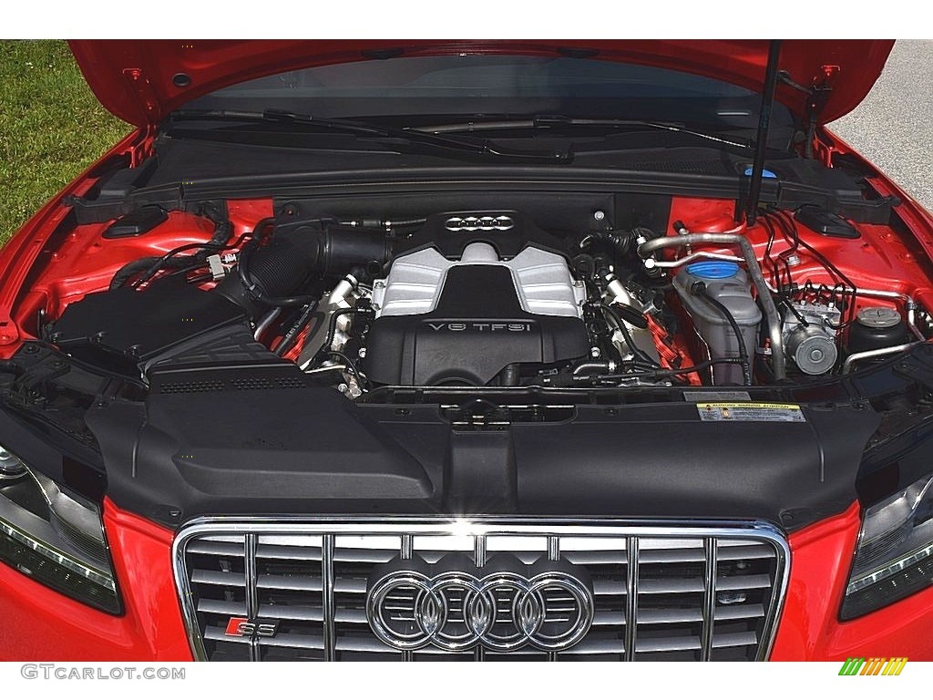 2012 Audi S5 3.0 TFSI quattro Cabriolet 3.0 Liter FSI Supercharged DOHC 24-Valve VVT V6 Engine Photo #120265902
