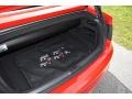 2012 Audi S5 Black/Magma Red Interior Trunk Photo