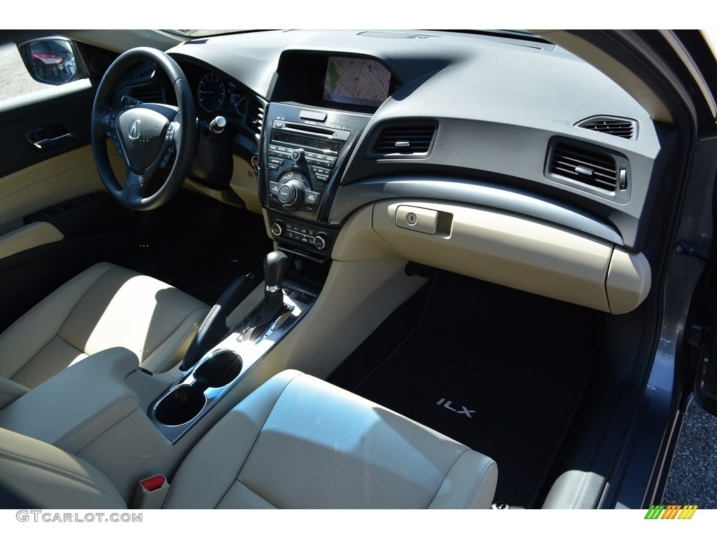 2014 ILX 2.0L Technology - Polished Metal Metallic / Parchment photo #28