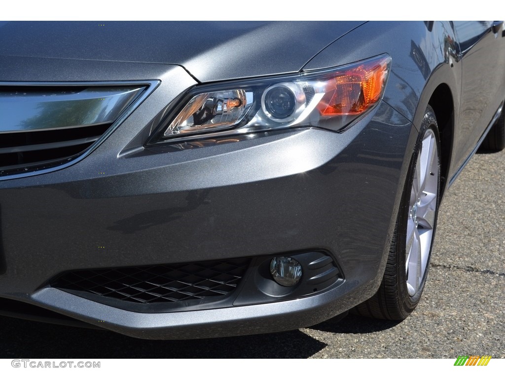 2014 ILX 2.0L Technology - Polished Metal Metallic / Parchment photo #32