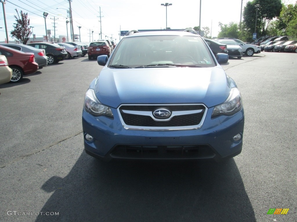 2014 XV Crosstrek 2.0i Limited - Quartz Blue Pearl / Ivory photo #3