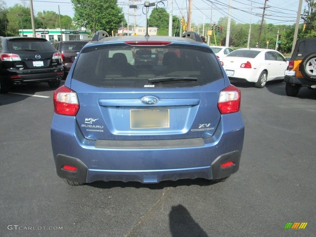 2014 XV Crosstrek 2.0i Limited - Quartz Blue Pearl / Ivory photo #7