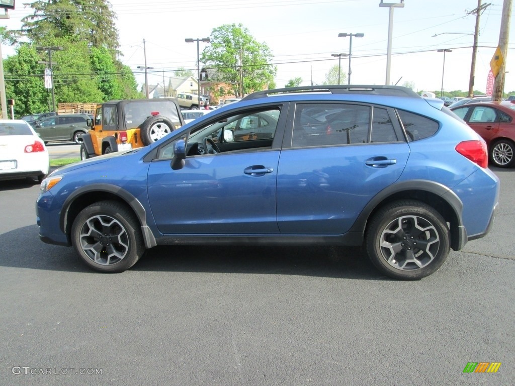 2014 XV Crosstrek 2.0i Limited - Quartz Blue Pearl / Ivory photo #9