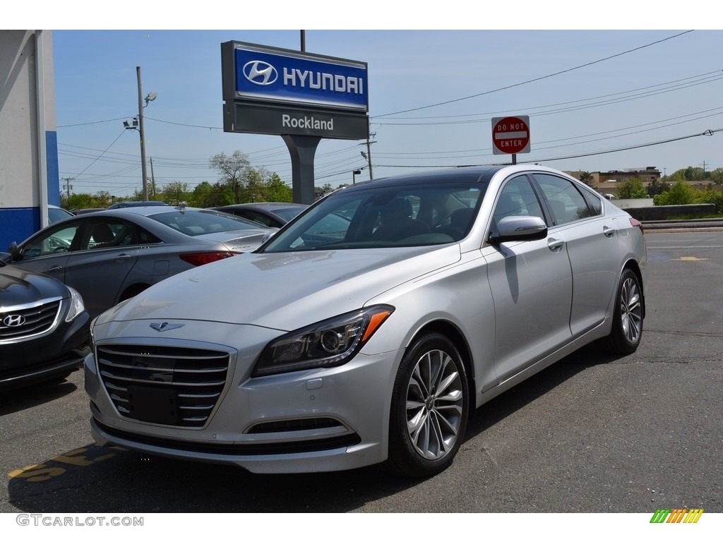 2015 Santiago Silver Hyundai Genesis 3 8 Sedan 120264488