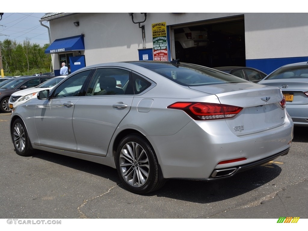 2015 Genesis 3.8 Sedan - Santiago Silver / Black photo #3