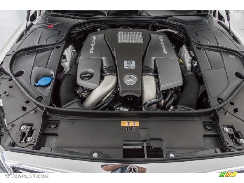 2017 Mercedes-Benz S 63 AMG 4Matic Sedan 5.5 Liter AMG biturbo DOHC 32-Valve VVT V8 Engine Photo #120268266