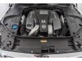 5.5 Liter AMG biturbo DOHC 32-Valve VVT V8 2017 Mercedes-Benz S 63 AMG 4Matic Sedan Engine