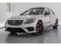 Iridium Silver Metallic 2017 Mercedes-Benz S 63 AMG 4Matic Sedan Exterior