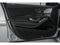 Black 2017 Mercedes-Benz S 63 AMG 4Matic Sedan Door Panel