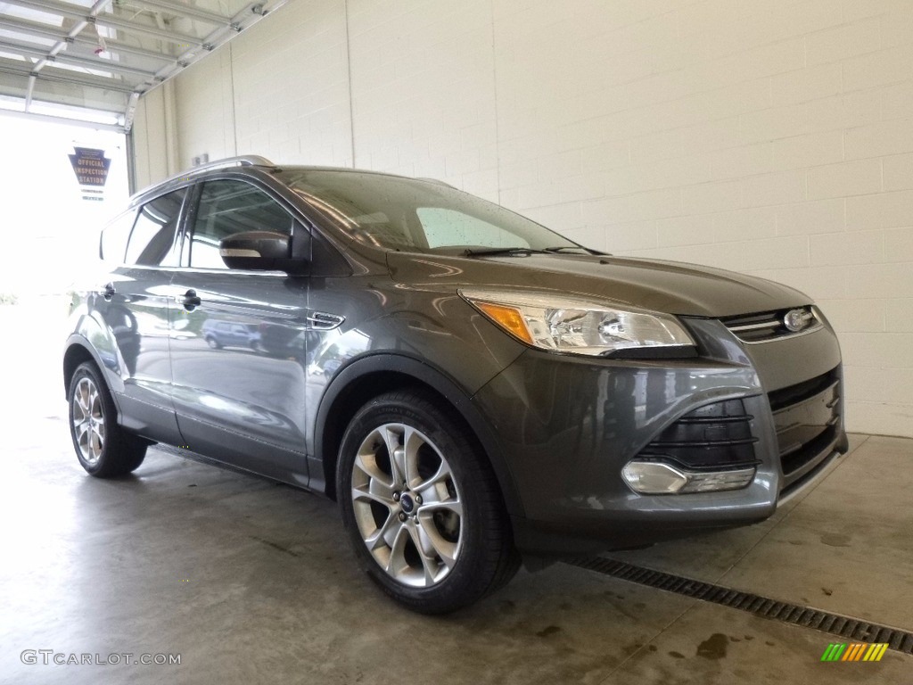 2015 Escape Titanium 4WD - Magnetic Metallic / Charcoal Black photo #1