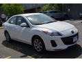 Crystal White Pearl Mica - MAZDA3 i Sport 4 Door Photo No. 7