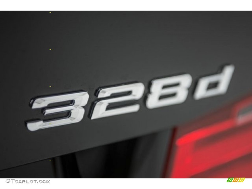 2014 3 Series 328d Sedan - Black Sapphire Metallic / Black photo #7