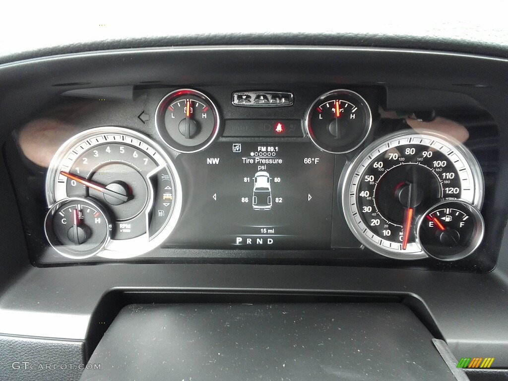 2017 Ram 2500 Laramie Mega Cab 4x4 Gauges Photo #120270870