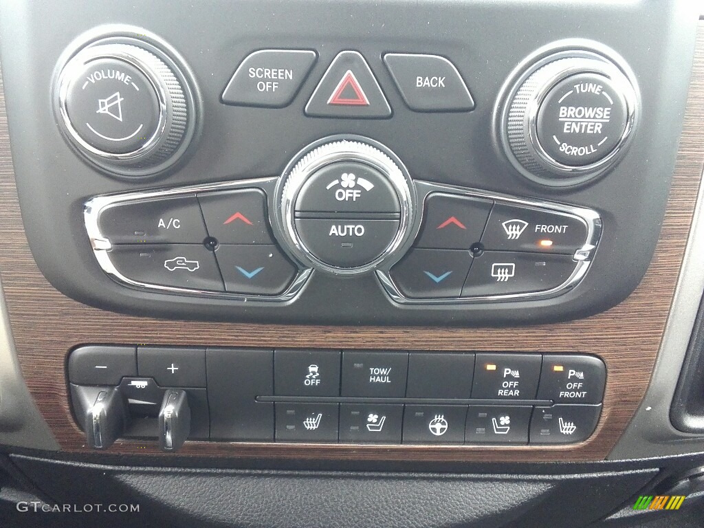 2017 Ram 2500 Laramie Mega Cab 4x4 Controls Photo #120271047
