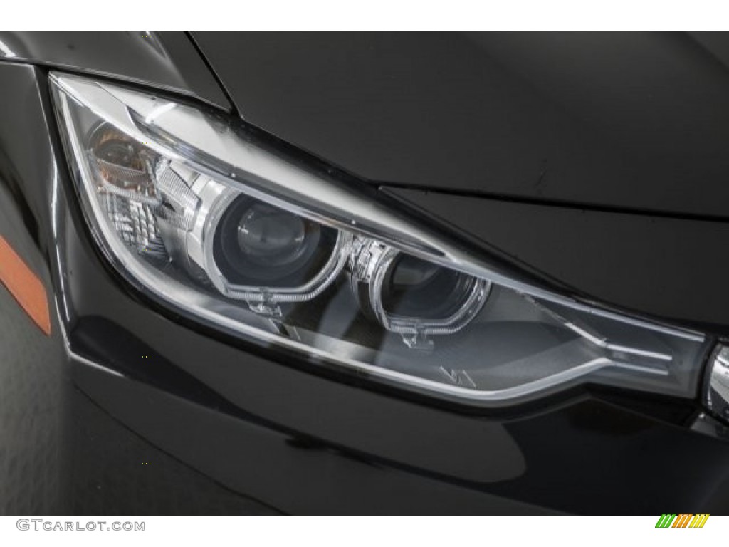 2014 3 Series 328d Sedan - Black Sapphire Metallic / Black photo #25