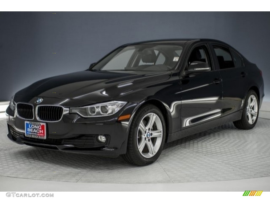 2014 3 Series 328d Sedan - Black Sapphire Metallic / Black photo #30