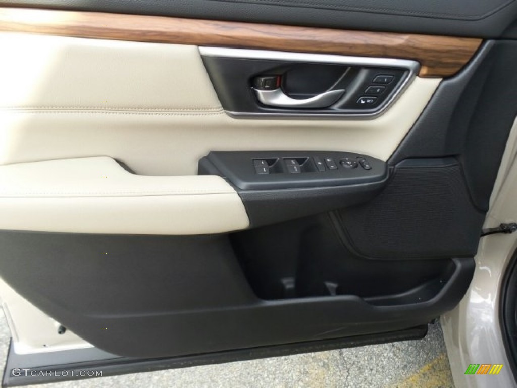 2017 CR-V EX-L AWD - Sandstorm Metallic / Ivory photo #13