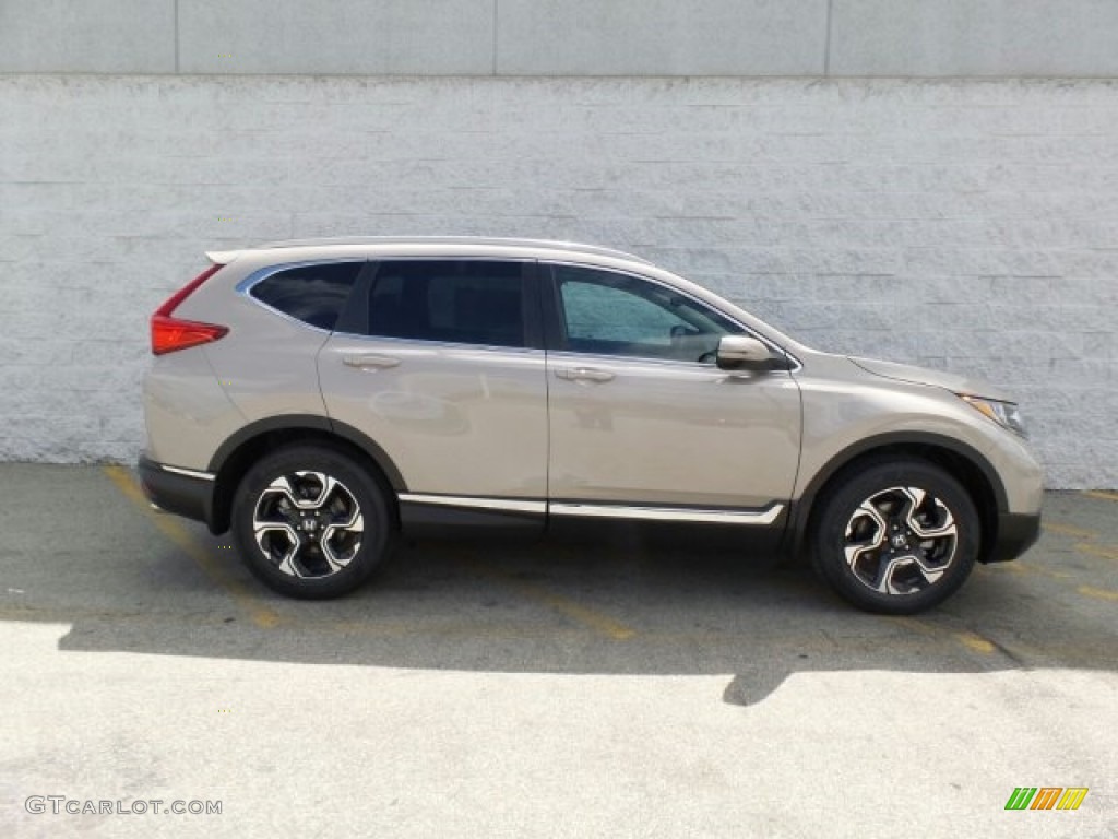 2017 CR-V Touring AWD - Sandstorm Metallic / Ivory photo #2