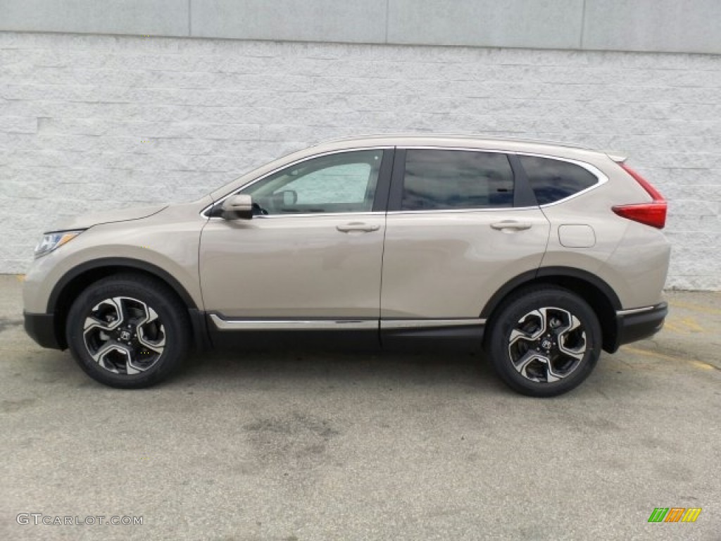 2017 CR-V Touring AWD - Sandstorm Metallic / Ivory photo #6