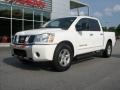 2007 White Nissan Titan SE Crew Cab  photo #3