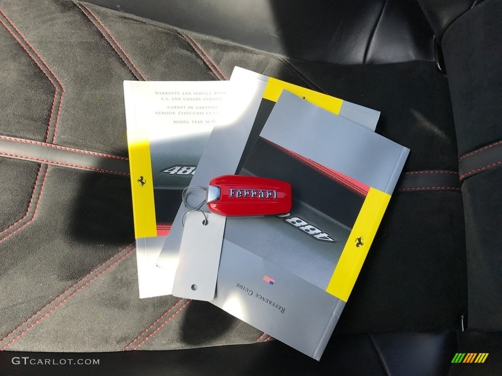 2016 Ferrari 488 GTB Standard 488 GTB Model Books/Manuals Photos