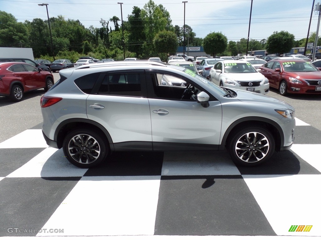2016 CX-5 Grand Touring AWD - Sonic Silver Metallic / Black photo #3