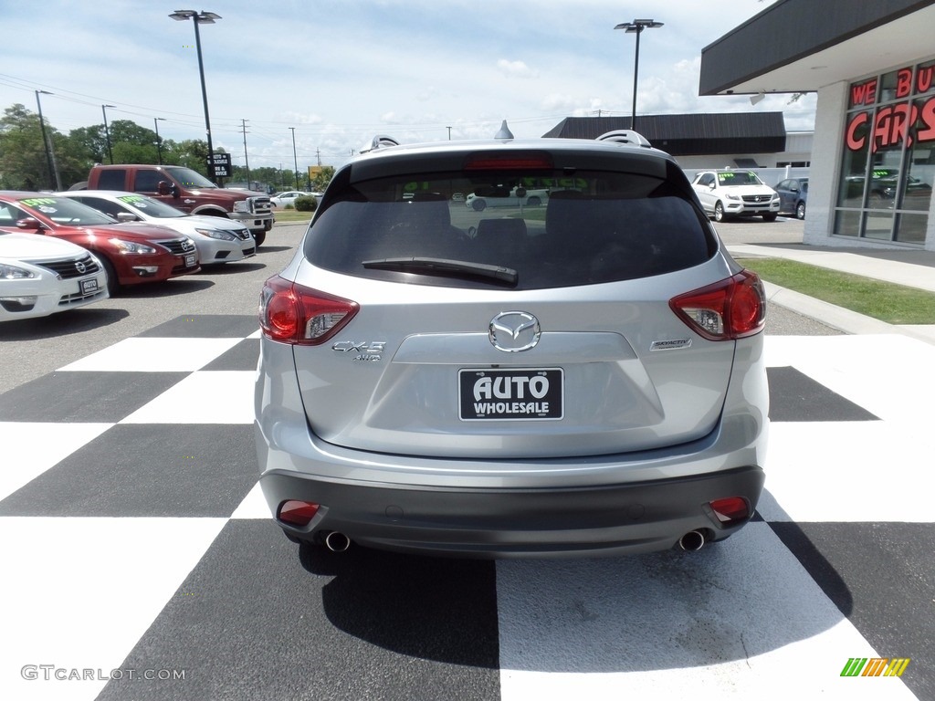 2016 CX-5 Grand Touring AWD - Sonic Silver Metallic / Black photo #4