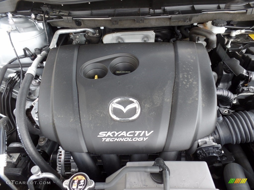 2016 CX-5 Grand Touring AWD - Sonic Silver Metallic / Black photo #6