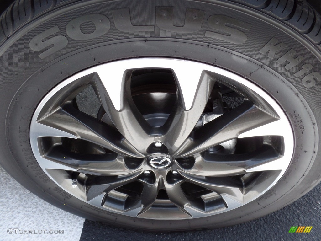 2016 CX-5 Grand Touring AWD - Sonic Silver Metallic / Black photo #7