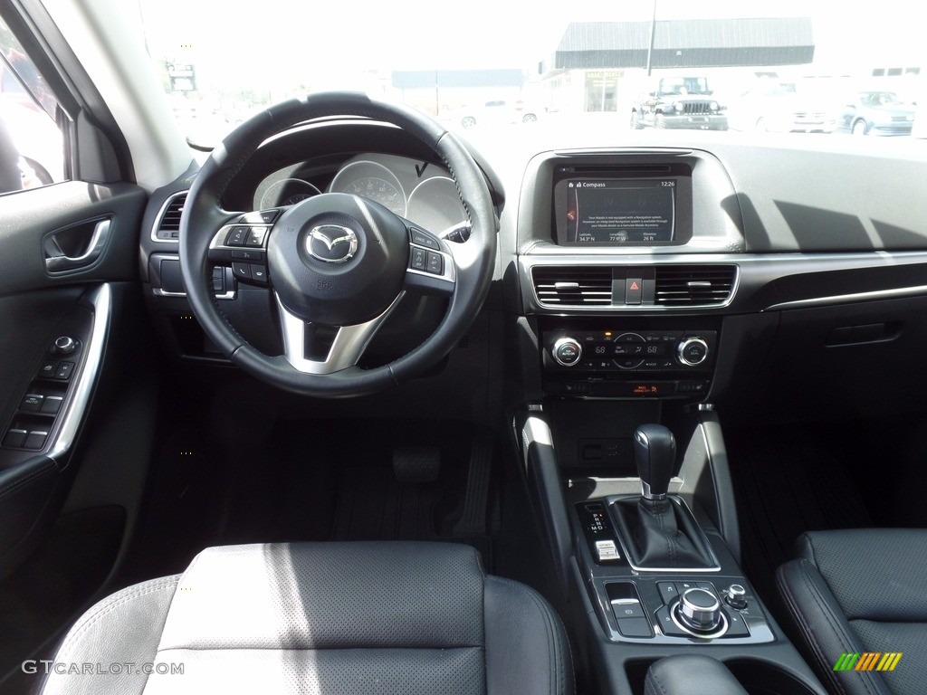 2016 CX-5 Grand Touring AWD - Sonic Silver Metallic / Black photo #15