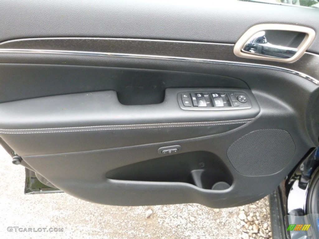 2017 Grand Cherokee Limited 4x4 - Diamond Black Crystal Pearl / Black photo #14