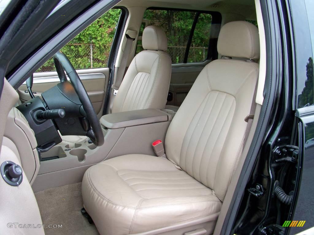 2005 Mountaineer V8 AWD - Black / Medium Dark Parchment photo #12